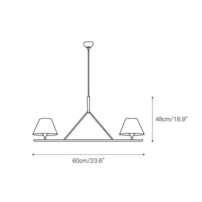 Casta Linear Chandelier