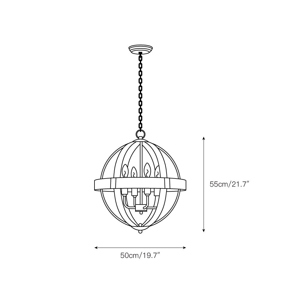 Castello Pendant Lamp — view 3