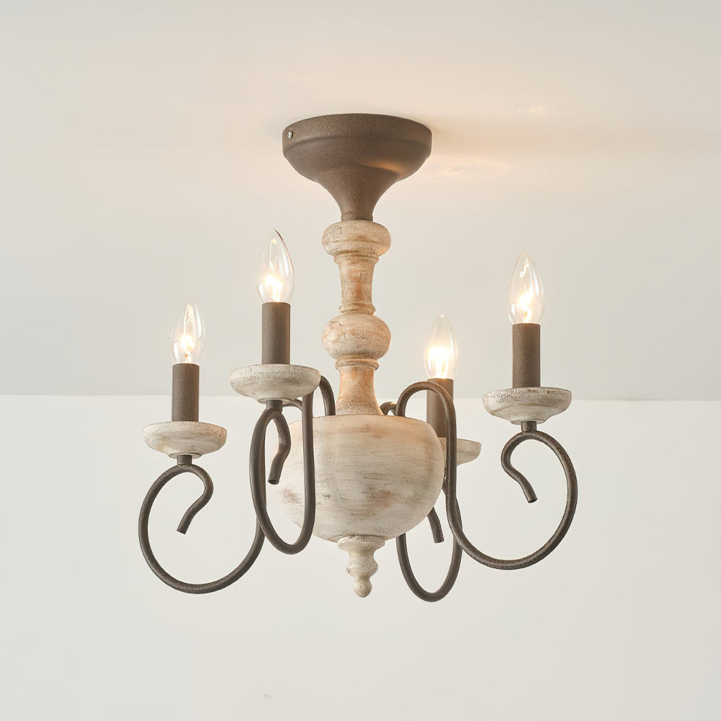 Castile Semi Flush Ceiling Light — view 4