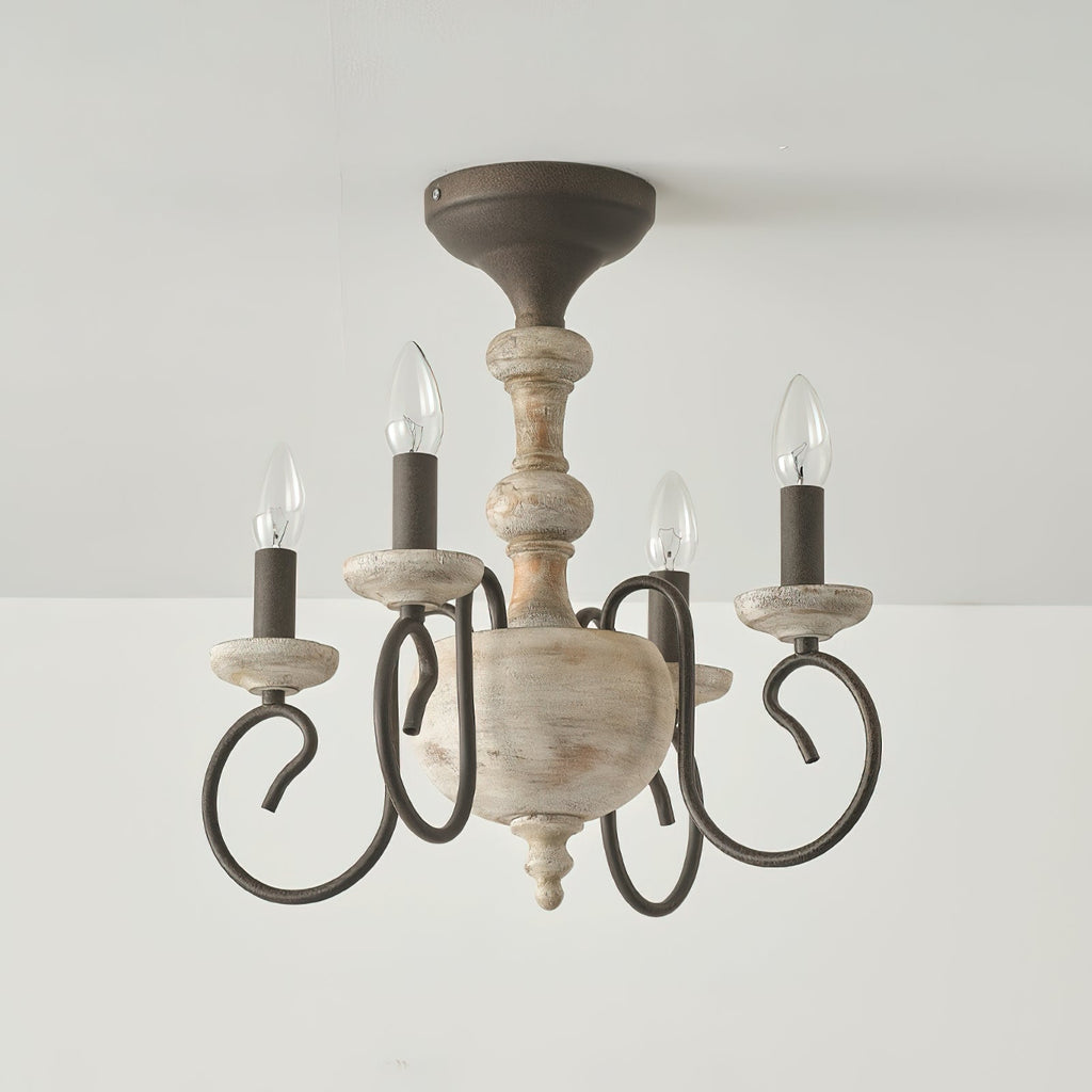Castile Semi Flush Ceiling Light — view 5
