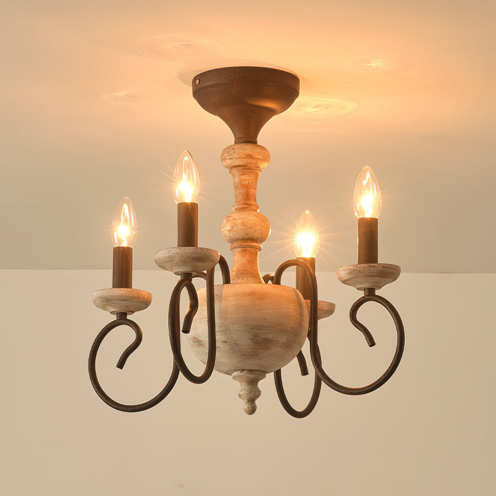 Castile Semi Flush Ceiling Light — view 2