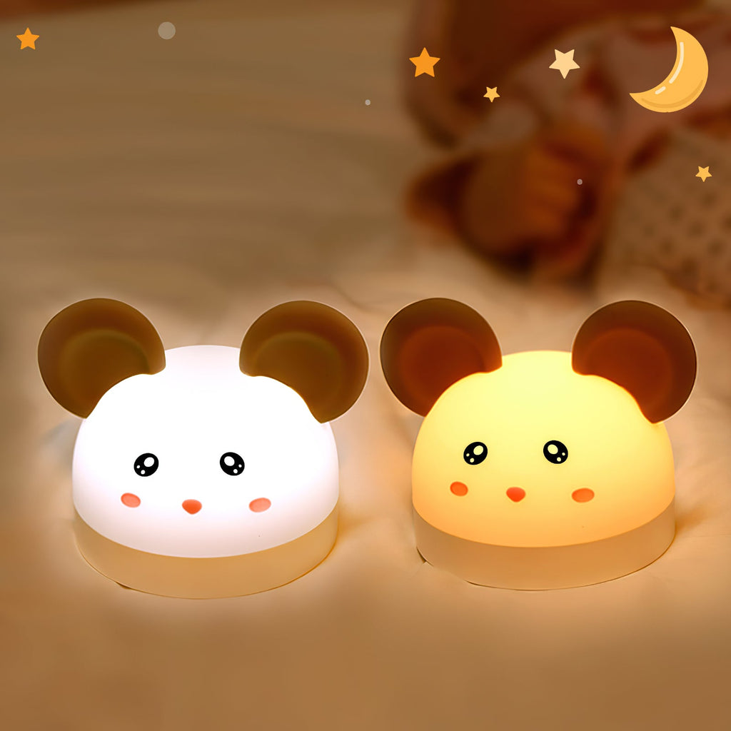 Cat Mouse Clock Night Light — view 29