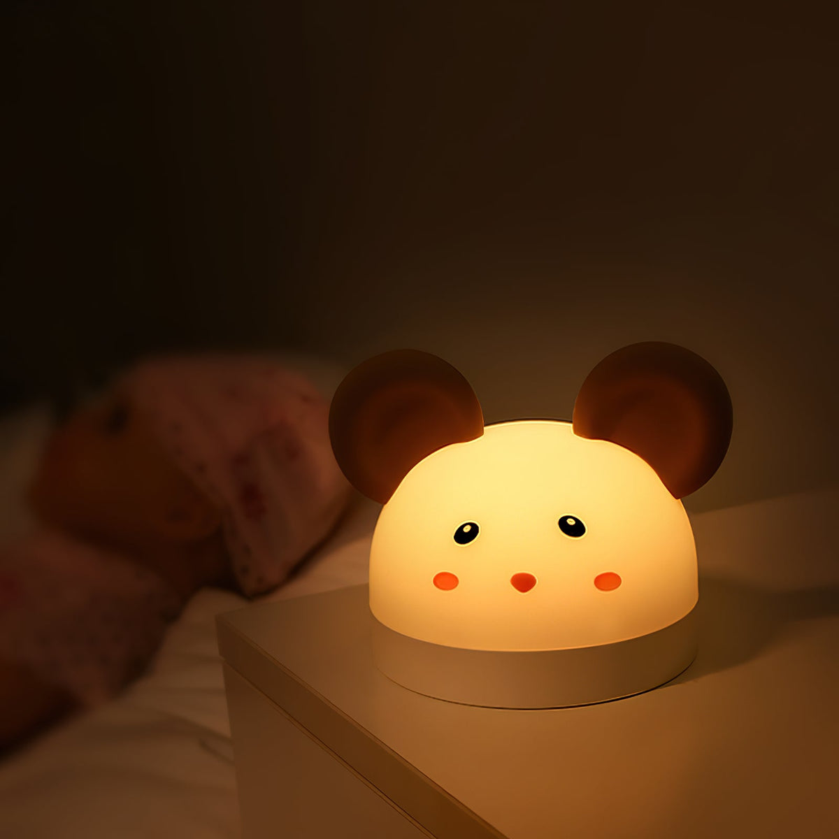Cat Mouse Clock Night Light — view 34