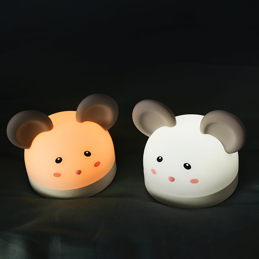 Cat Mouse Clock Night Light — view 38