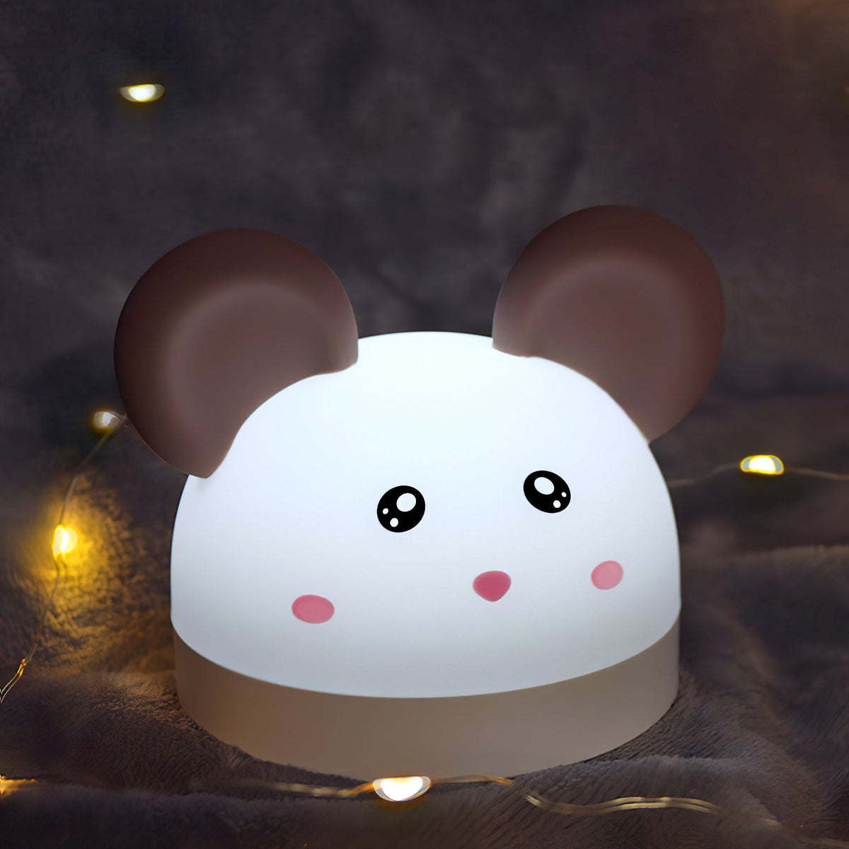 Cat Mouse Clock Night Light — view 44