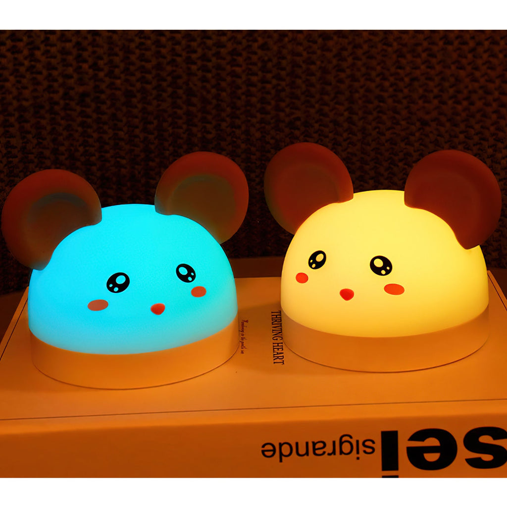 Cat Mouse Clock Night Light — view 48