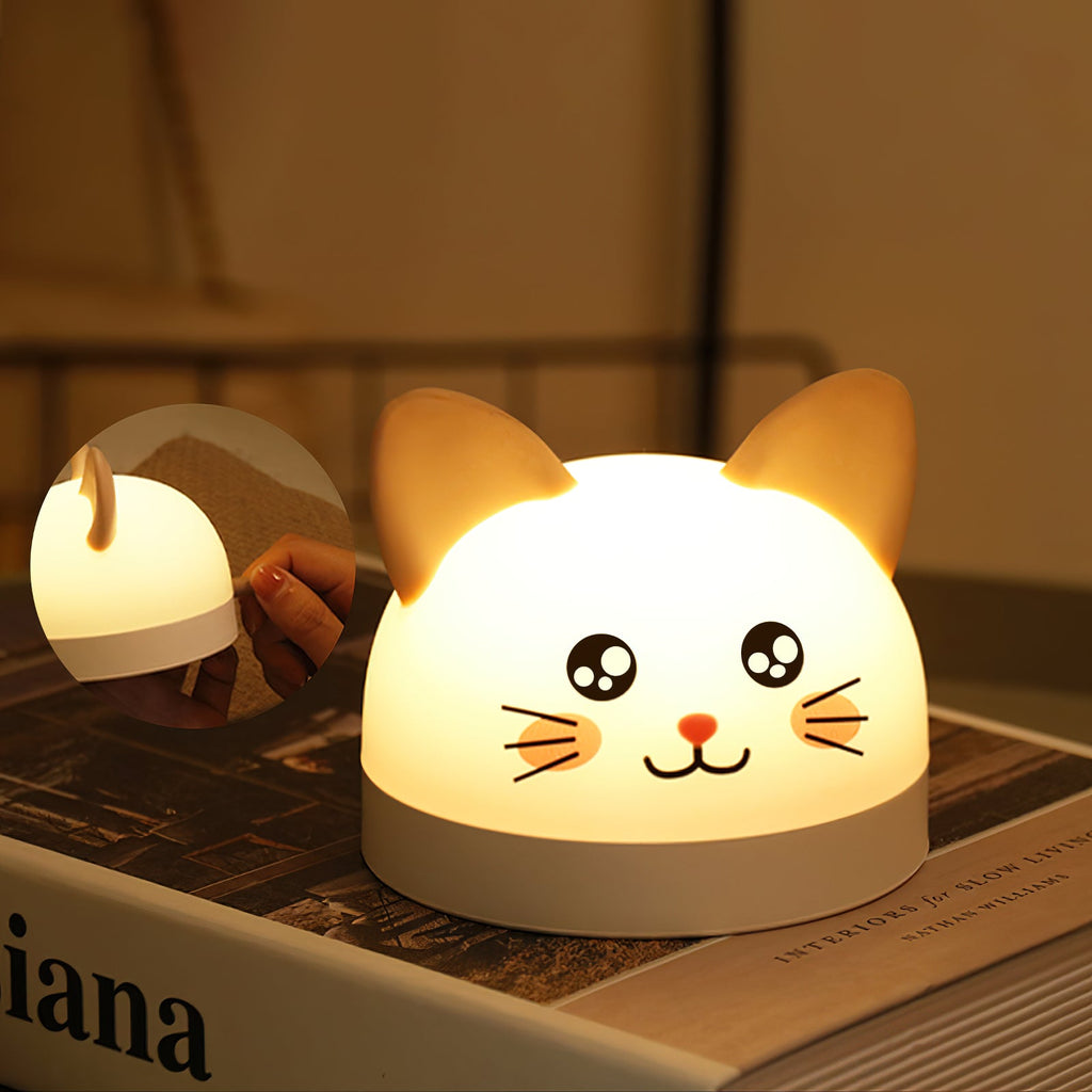 Cat Mouse Clock Night Light — view 7