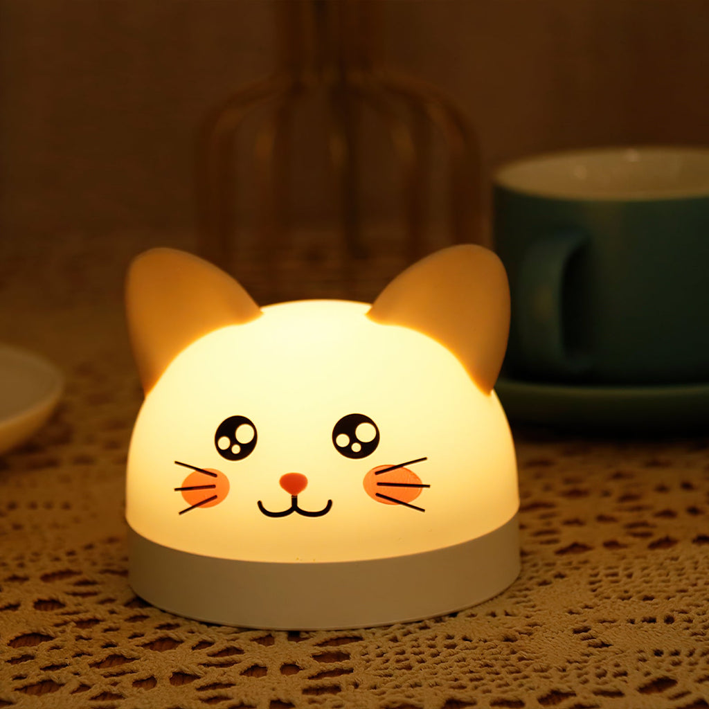 Cat Mouse Clock Night Light — view 8
