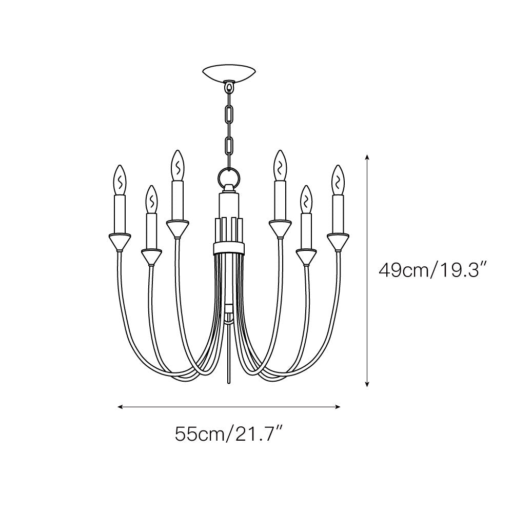 Cate Chandelier — view 3