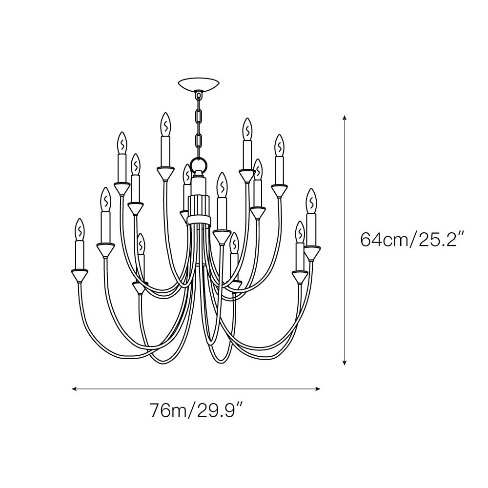 Cate Chandelier — view 5