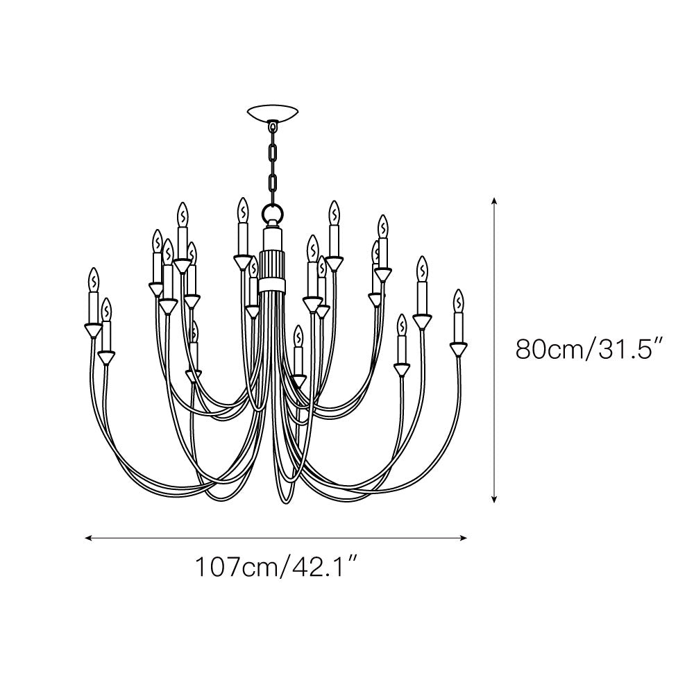 Cate Chandelier — view 4