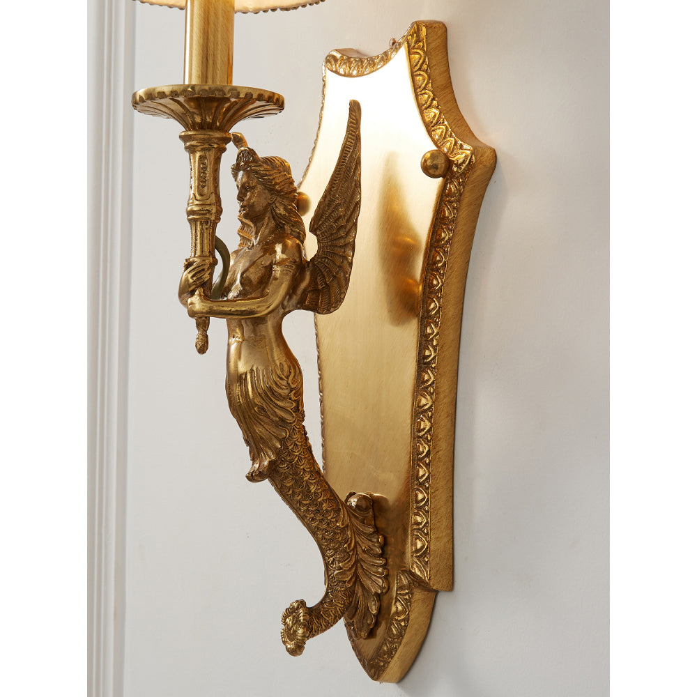 Caterina Brass Wall Lamp — view 15