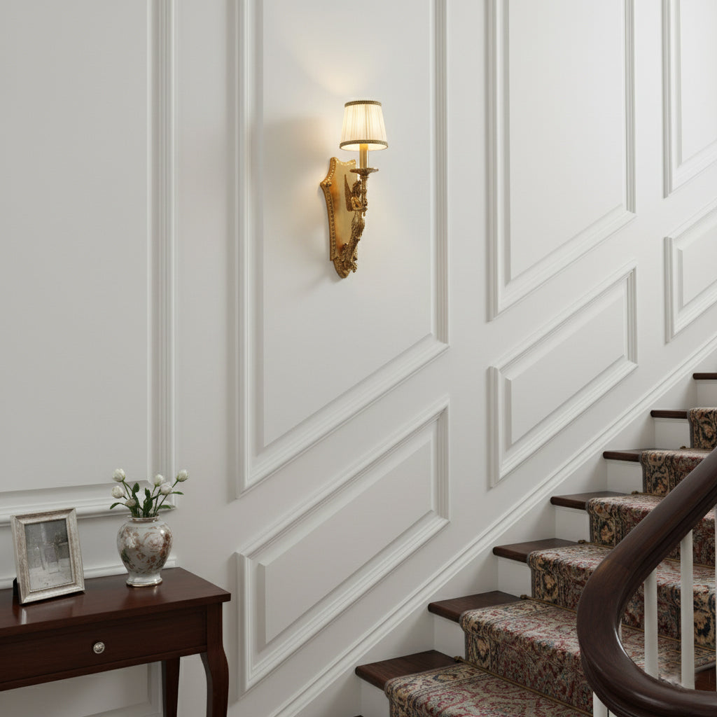 Caterina Brass Wall Lamp — view 9