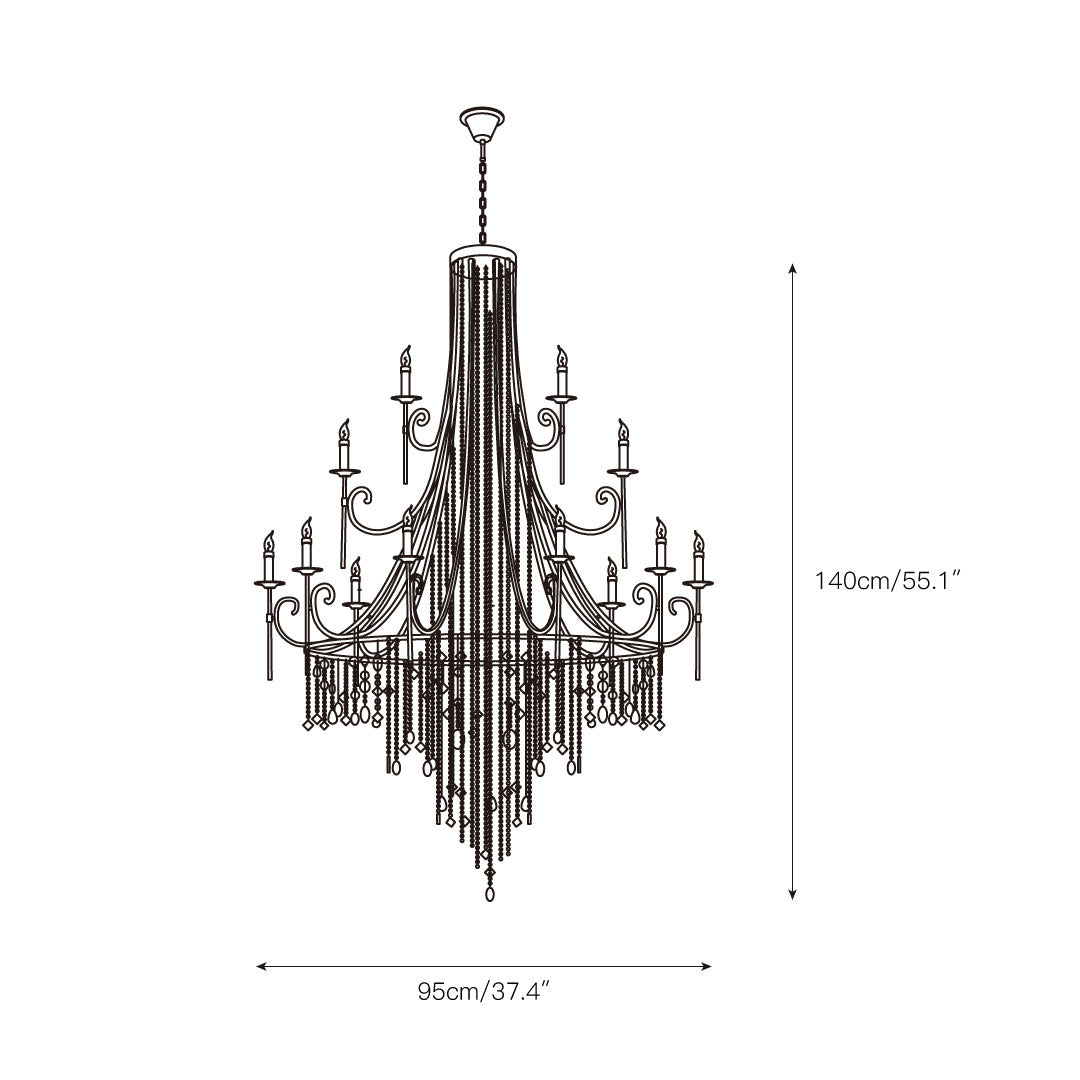 Cebu Chandelier — view 5