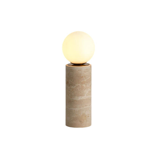 Core Travertine Table Lamp