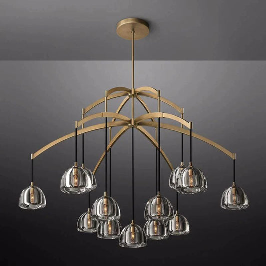 Hemisphere Round Chandelier 60"