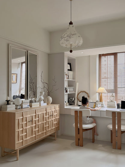 Crescent Marble Table Lamp