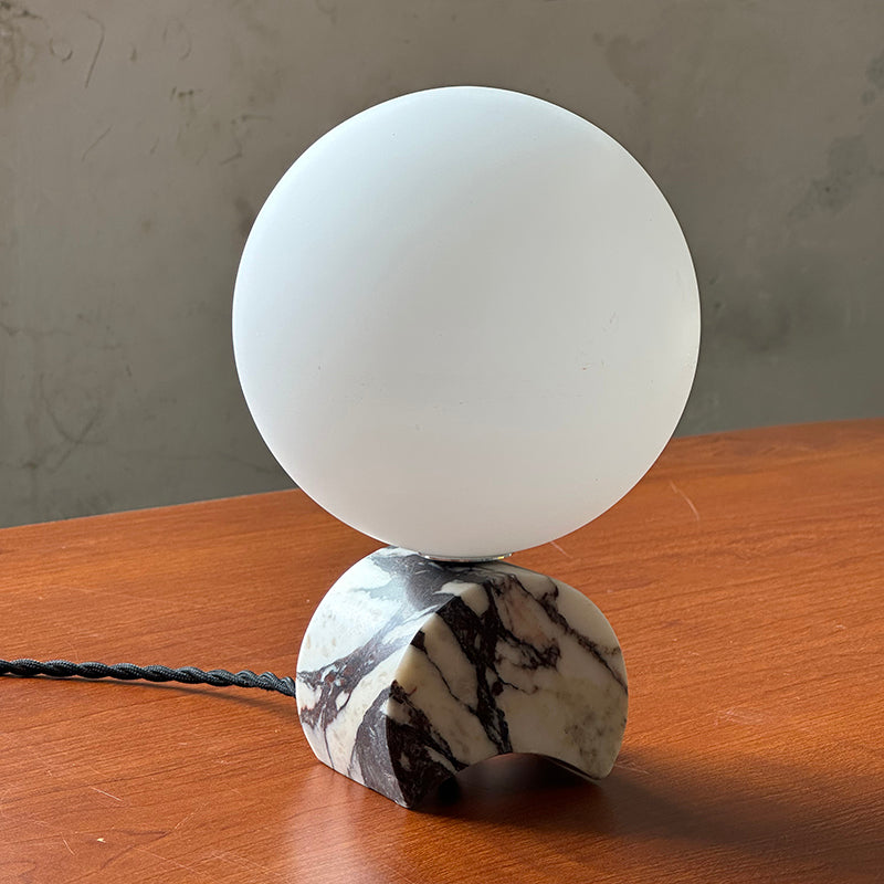 Crescent Marble Table Lamp — view 24