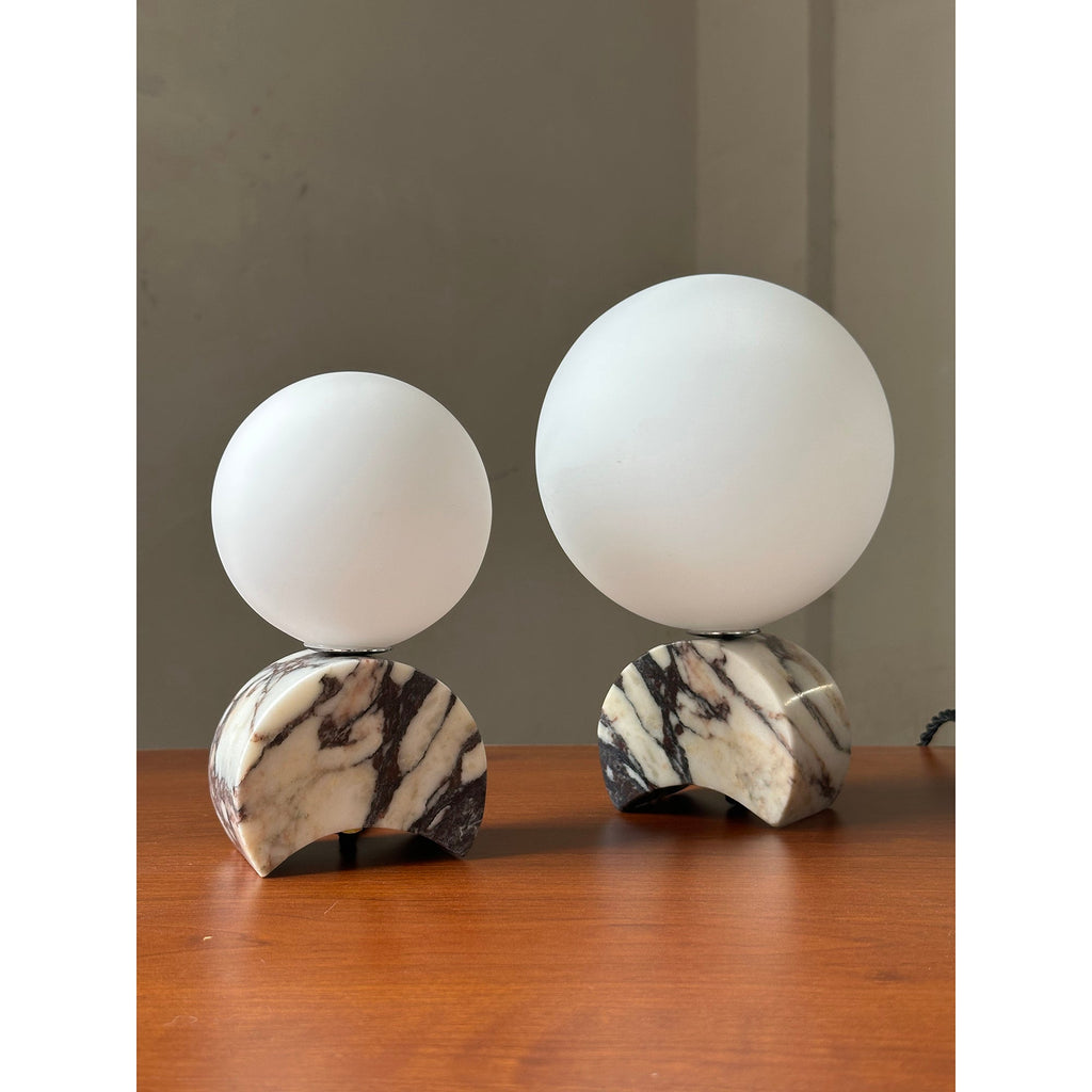 Crescent Marble Table Lamp — view 16