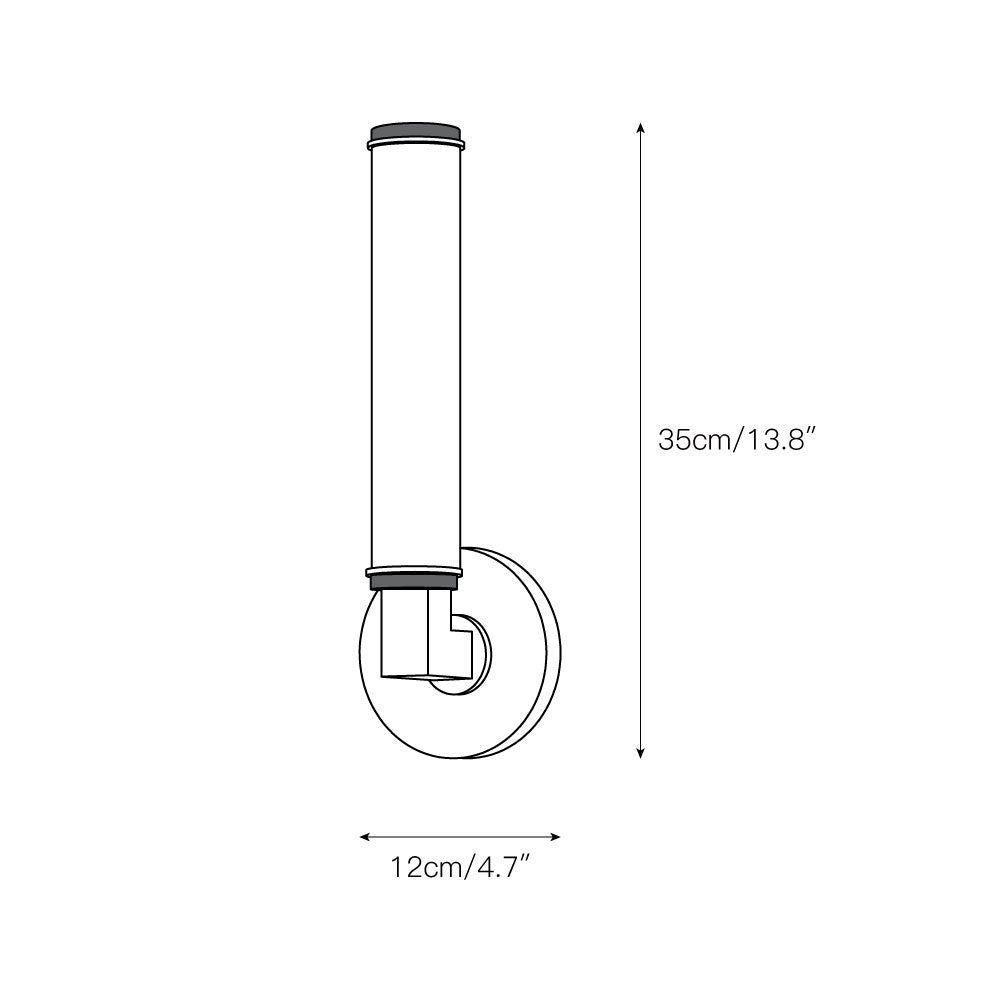 Cromwell Glass Wall Lamp — view 4