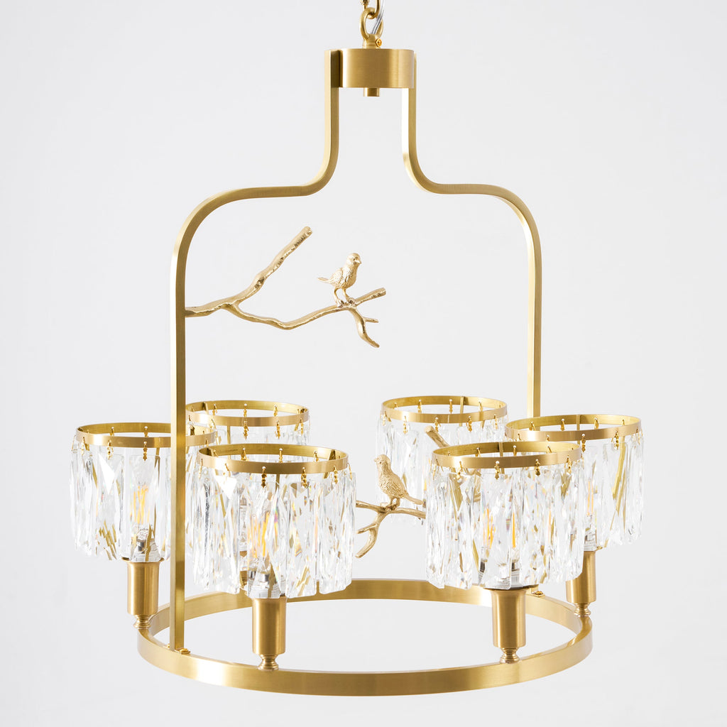 Crystal Bird Chandelier — view 24