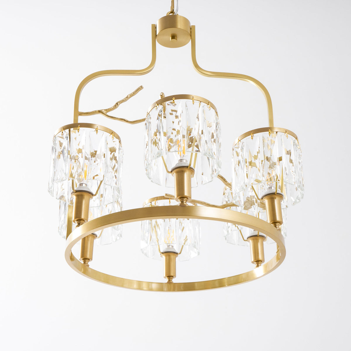 Crystal Bird Chandelier — view 25