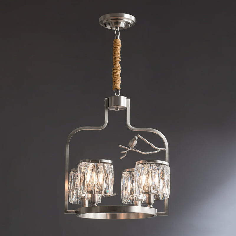Crystal Bird Chandelier — view 19