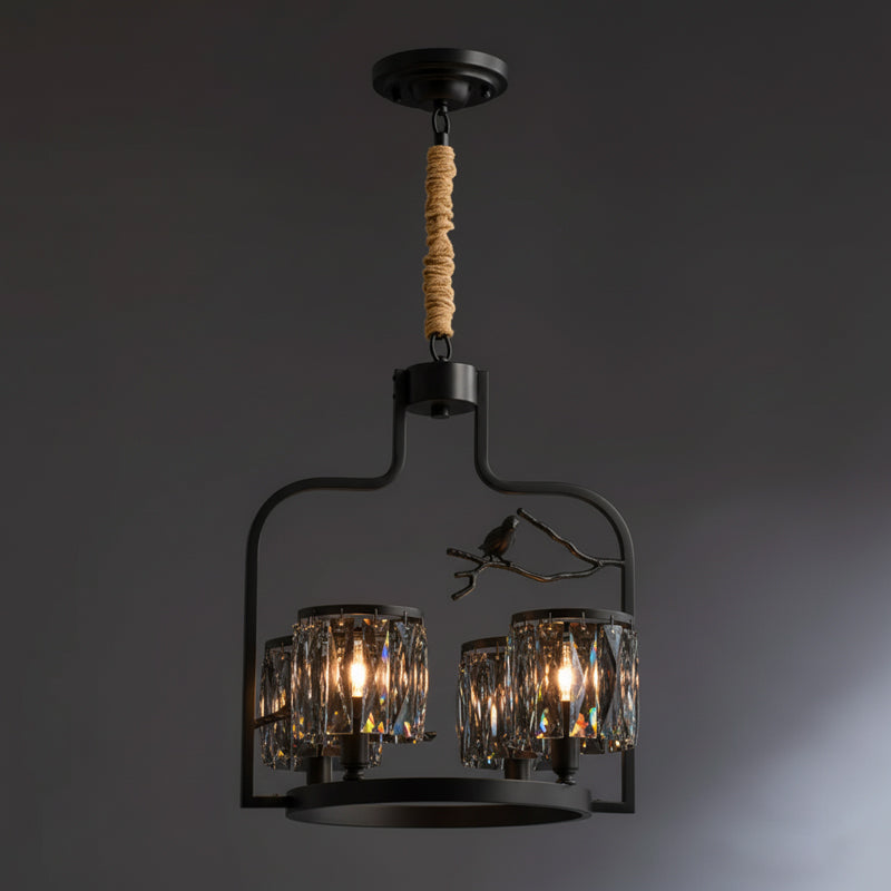 Crystal Bird Chandelier — view 20