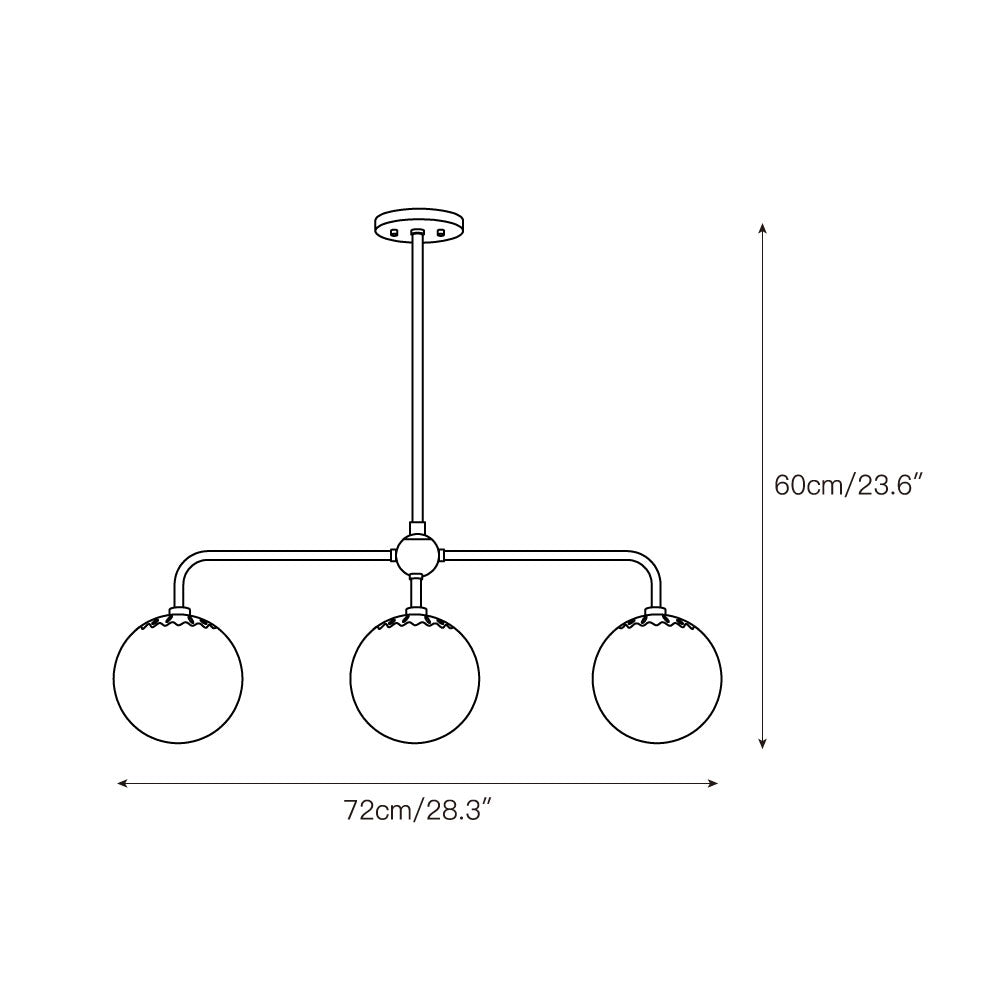 Dewdrop Globe Pendant Lamp — view 3