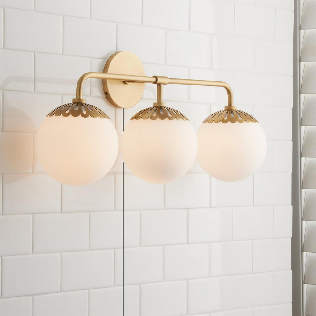 Dewdrop Globe Plug-in Sconce — view 6