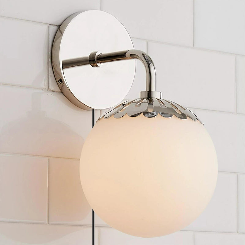 Dewdrop Globe Plug-in Sconce — view 10