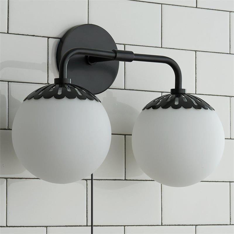 Dewdrop Globe Plug-in Sconce — view 14