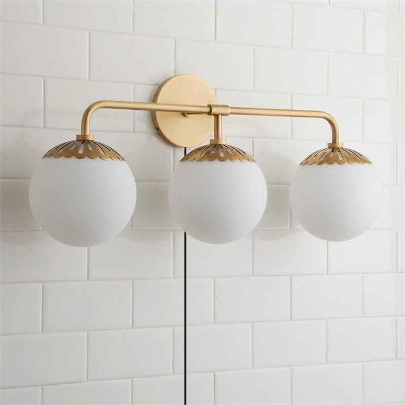 Dewdrop Globe Plug-in Sconce — view 15