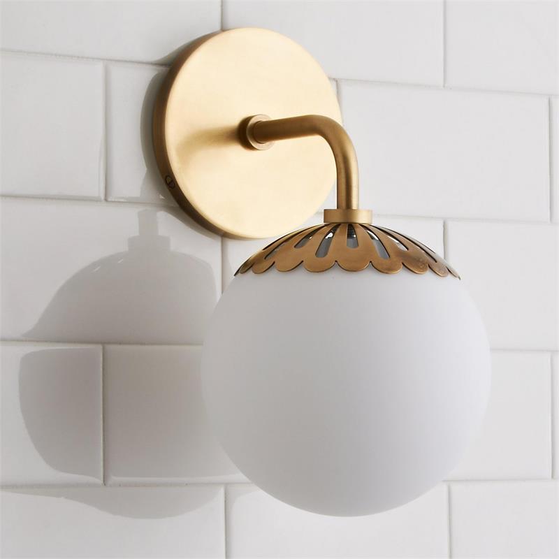 Dewdrop Globe Sconce — view 24