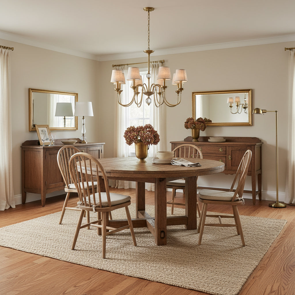 Diana Brass Chandelier — view 6
