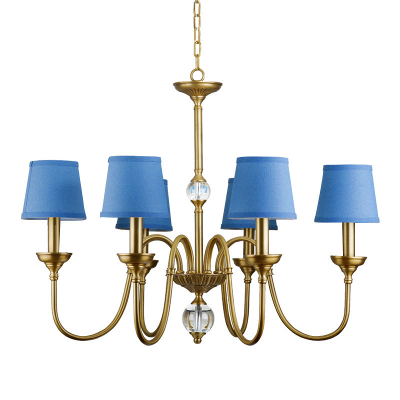 Diana Brass Chandelier — view 17
