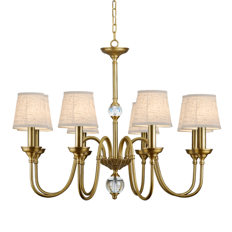 Diana Brass Chandelier — view 15