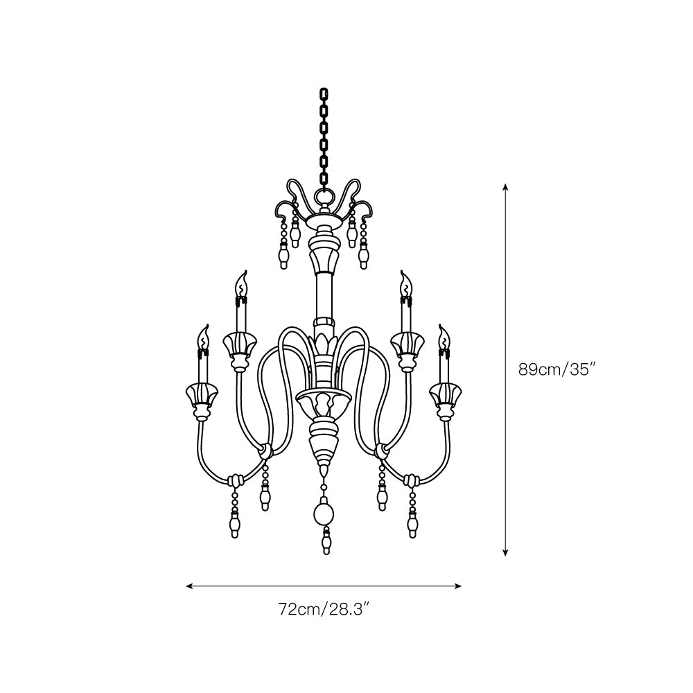 Dinardo Chandelier — view 3