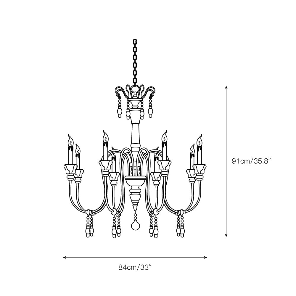 Dinardo Chandelier — view 4