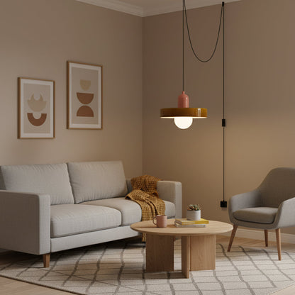 Disc Orb Swag Lights