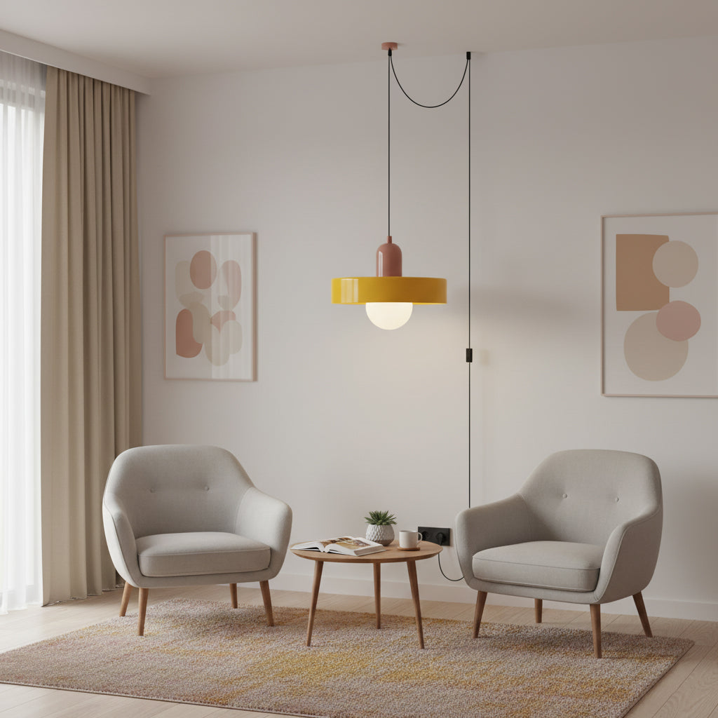 Disc Orb Swag Lights