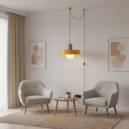 Disc Orb Swag Lights