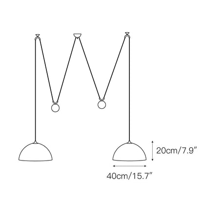 Dome Balance Pendant Lamp
