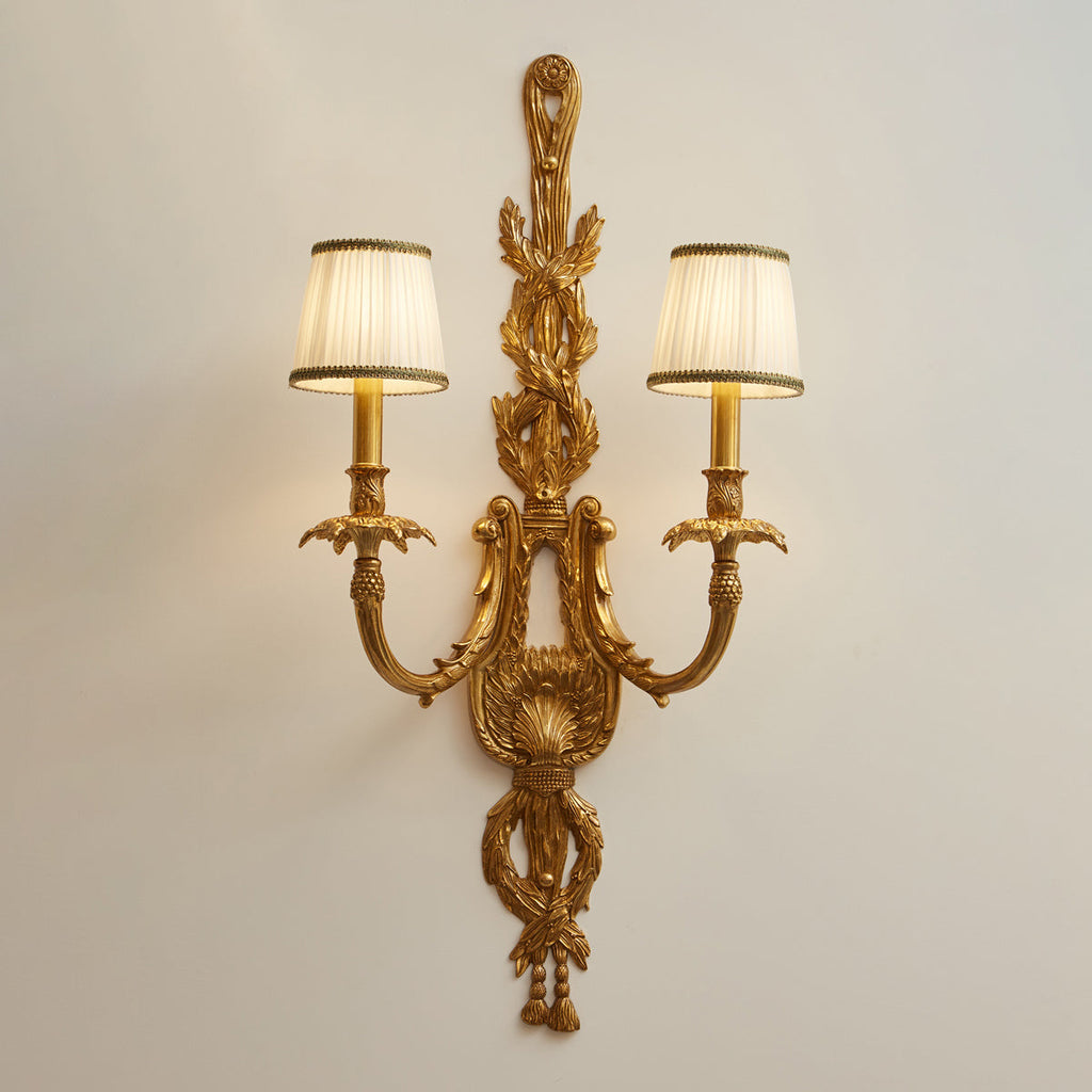 Dominique Brass Wall Lamp — view 14