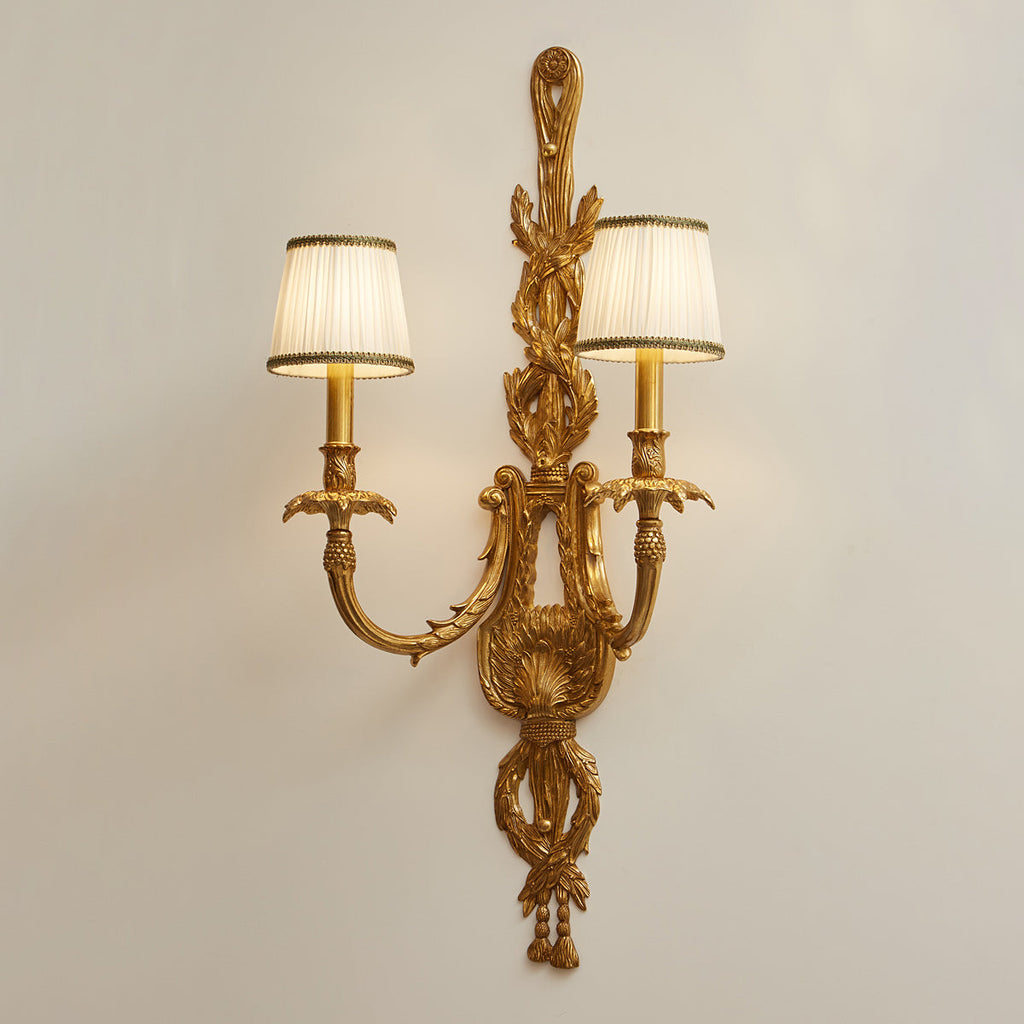 Dominique Brass Wall Lamp — view 15