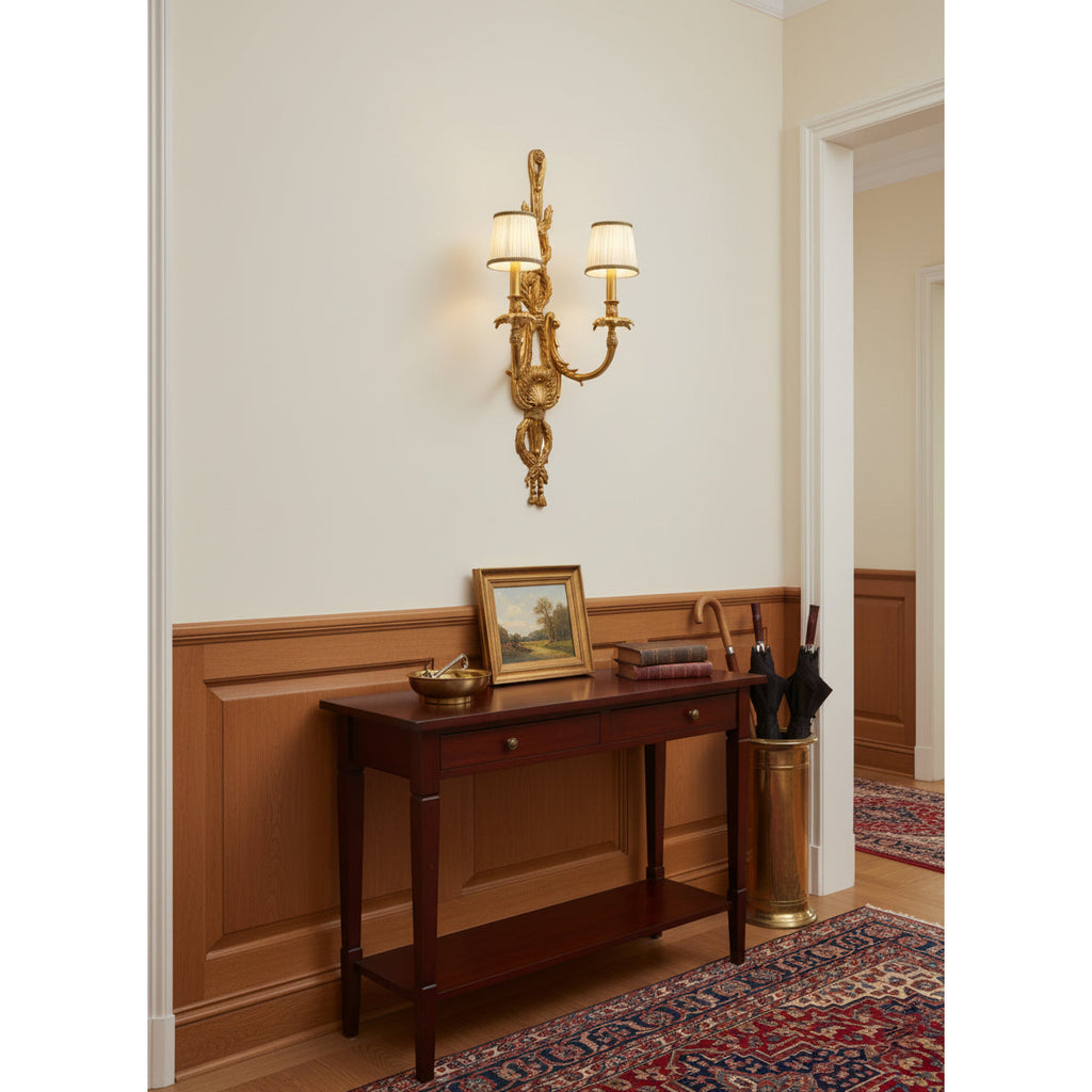 Dominique Brass Wall Lamp — view 10