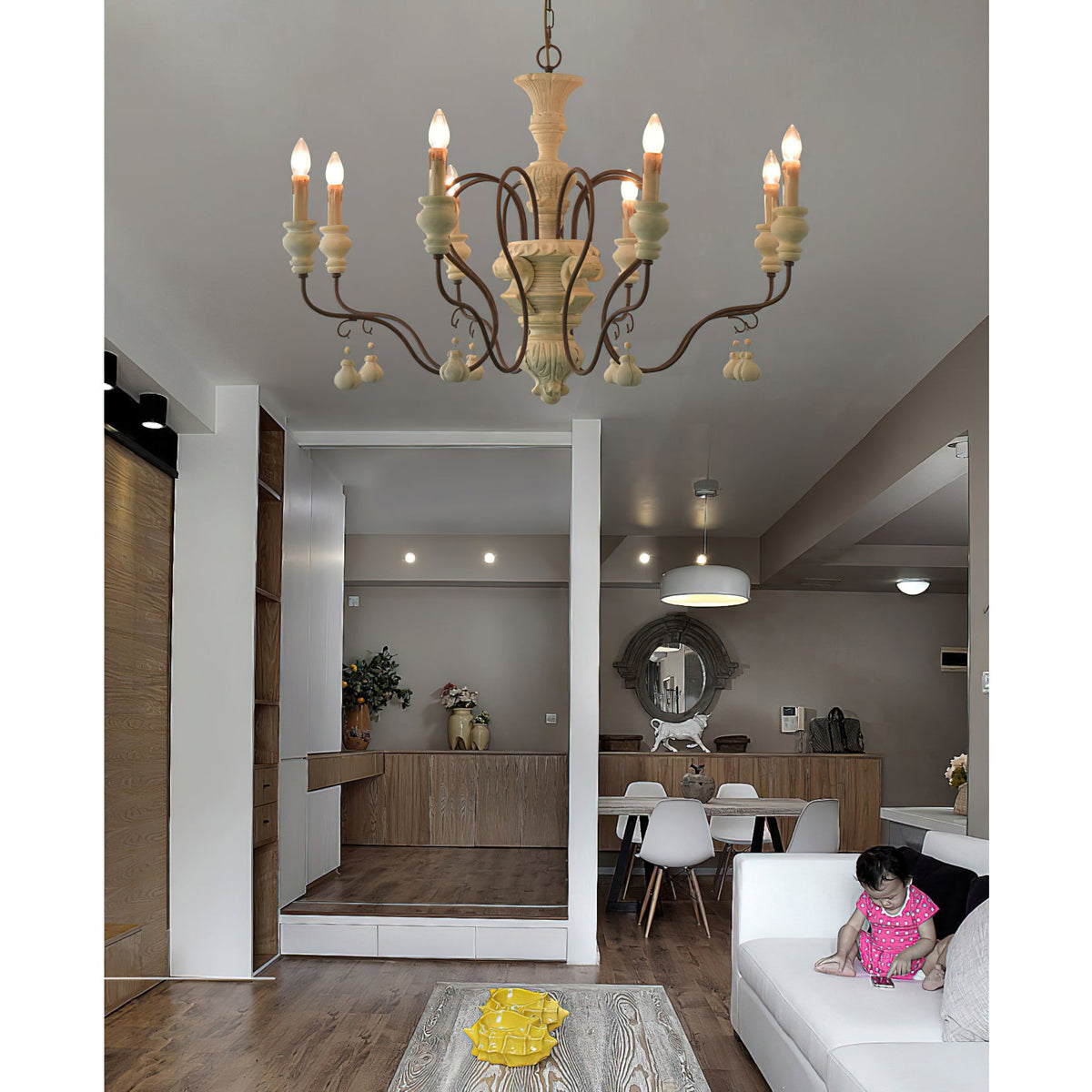 Donnelly Country Chandelier — view 10