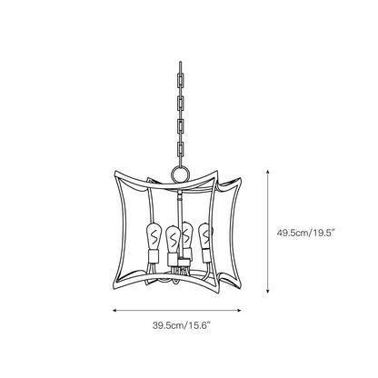 Dore Lantern Pendant Lamp