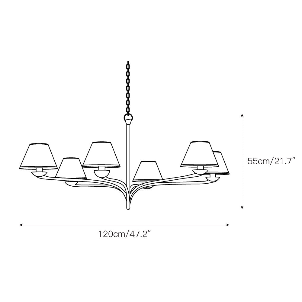 Dorsey Chandelier — view 4