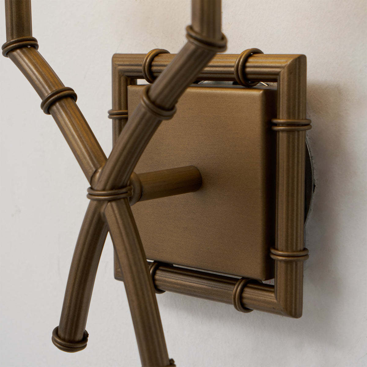 Double Arm Bamboo Sconce — view 23